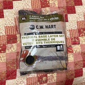 C.W. Hart Thermal Base Layer Set - Black